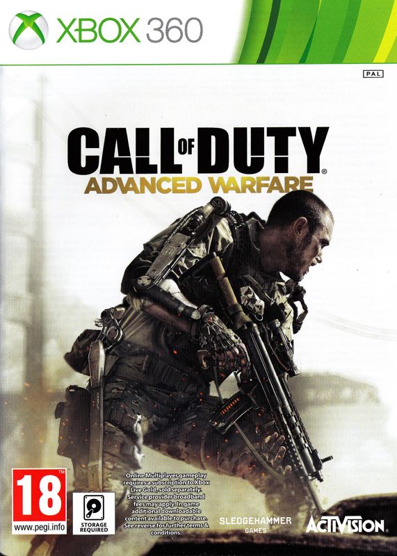 Call of Duty: Advanced Warfare box art for Xbox 360